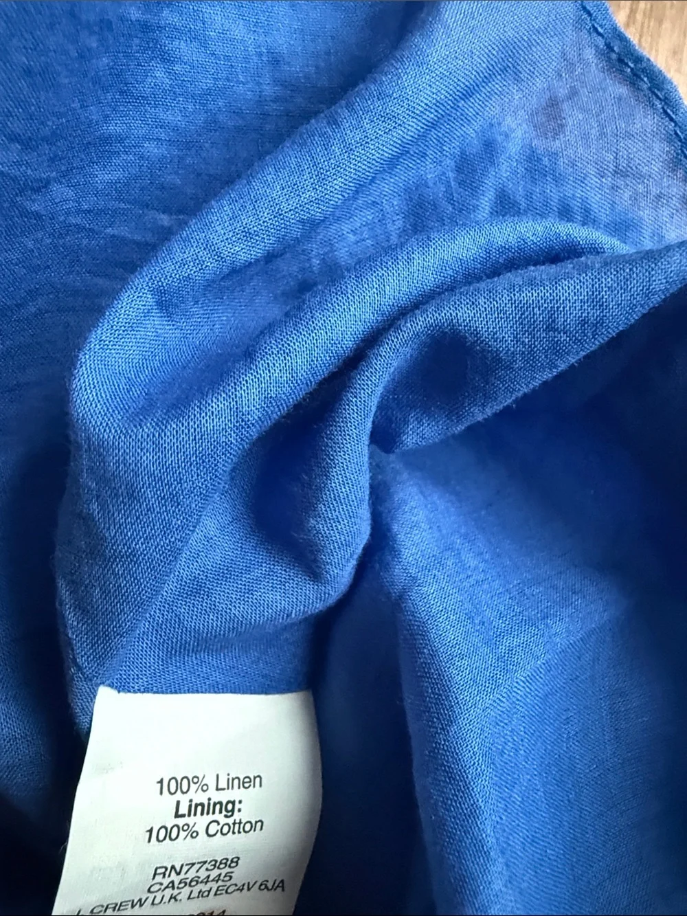 J. Crew Sleeveless Royal Blue Scoop Neck Mini Dress